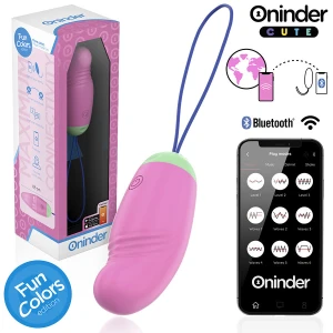 ONINDER CUTE - ÅUF VIBRO-ROTATIF 360Â° EN SILICONE - APPLICATION GRATUITE DANS LE MONDE ENTIER